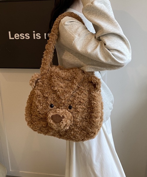 pyornim(ピョルニム)の「【マルチWAY】くまさん リュック ショルダー トートバッグ(トートバッグ・レディース・ブラウン・F)」の4枚目の写真