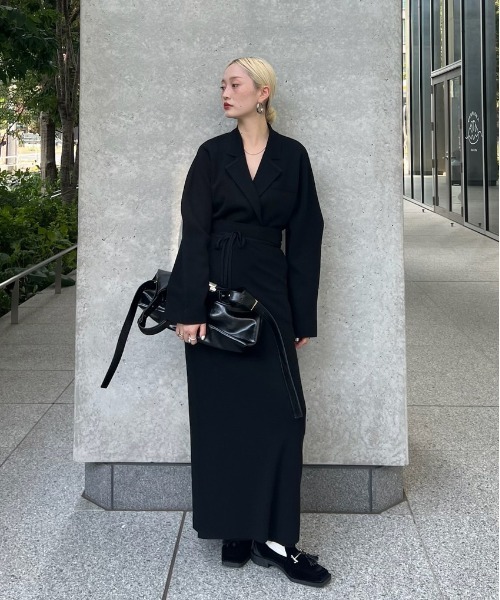 Ameri(アメリ)の「UND PARTS ACCENT ONE HANDLE BAG(ハンドバッグ・レディース・ブラック/アイボリー/ブラウン・FREE)」の17枚目の写真