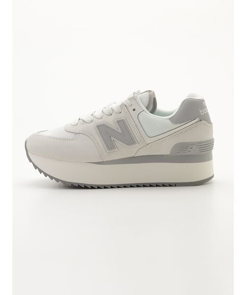 NEW BALANCE(ニューバランス)の「【New Balance】WL574ZJP W574(スニーカー・レディース・ホワイト・25/24/24.5/23.5/23)」の4枚目の写真