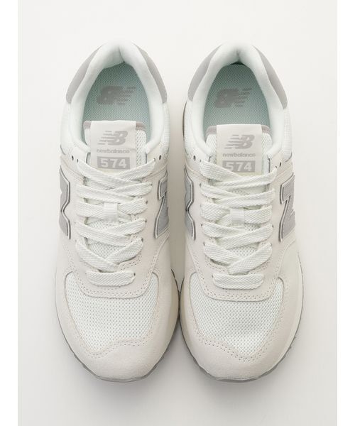 NEW BALANCE(ニューバランス)の「【New Balance】WL574ZJP W574(スニーカー・レディース・ホワイト・25/24/24.5/23.5/23)」の7枚目の写真