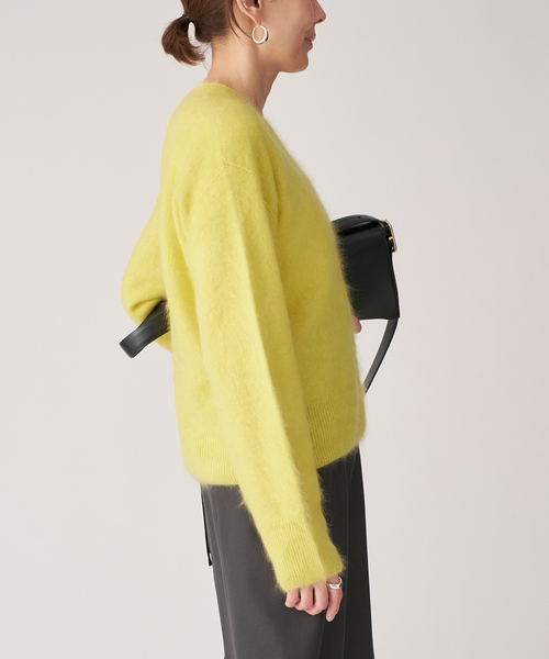 ENRICA エンリカ Vネックプルオーバー 1-tone KNIT241（ニット