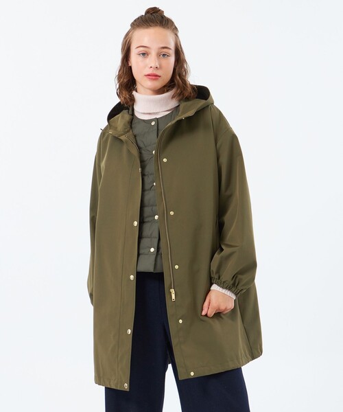 MACKINTOSH PHILOSOPHY(マッキントッシュ フィロソフィー)の「3WAYモッズコート(モッズコート・レディース・ブラック/ダークネイビー/カーキ・38/36)」の2枚目の写真