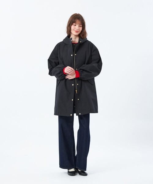 MACKINTOSH PHILOSOPHY(マッキントッシュ フィロソフィー)の「3WAYモッズコート(モッズコート・レディース・ブラック/ダークネイビー/カーキ・38/36)」の4枚目の写真