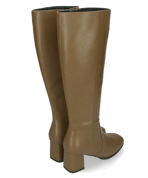 美脚 スクエアトゥヒールロングブーツ/31503（ブーツ）｜ORiental