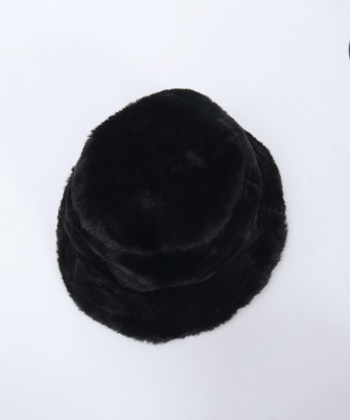 axes femme（アクシーズファム）の「イヤーウォーマーファーハット（ハット・レディース・ベージュ/ブラック・FREE）」の17枚目の写真