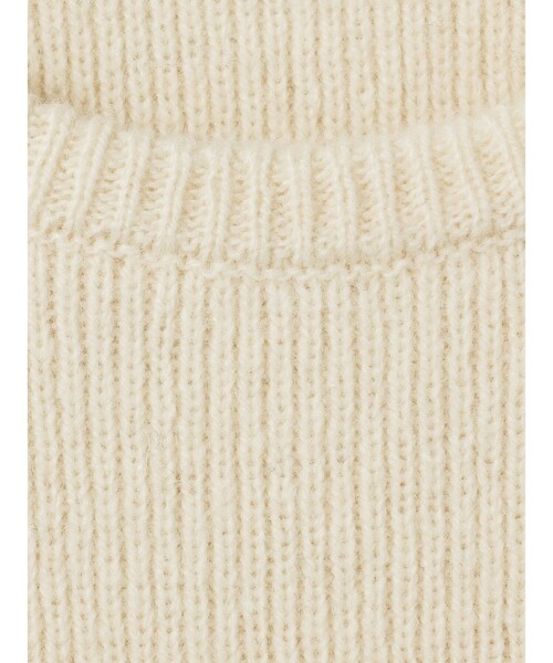 mizuiroind（ミズイロインド）の「mizuiro ind サイドスリットリブベスト（ベスト・レディース・チャコールグレー/ブラック/アイボリー・FREE）」の5枚目の写真