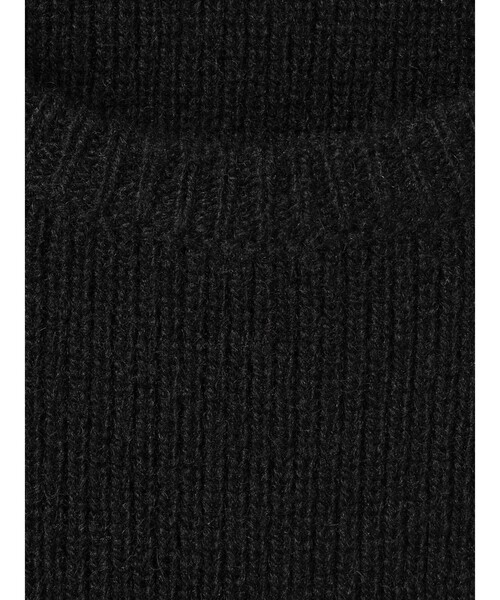 mizuiroind（ミズイロインド）の「mizuiro ind サイドスリットリブベスト（ベスト・レディース・チャコールグレー/ブラック/アイボリー・FREE）」の7枚目の写真