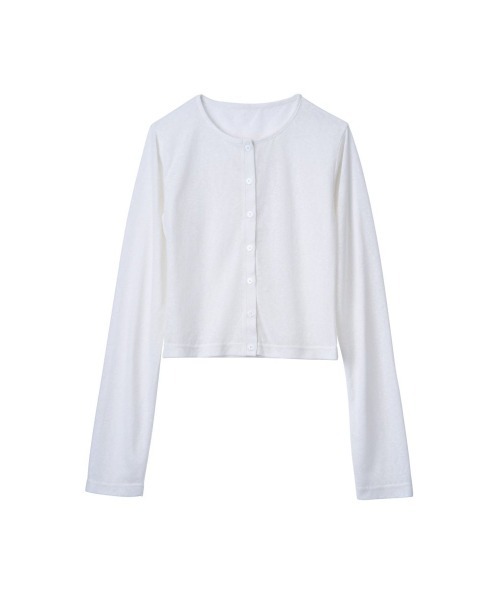 Knuth Marf（クヌースマーフ）の「2piece polo tops（カーディガン/ボレロ・レディース・カーキ/グレー/ベージュ・FREE）」の5枚目の写真