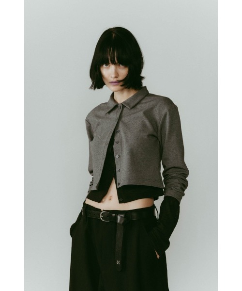 Knuth Marf（クヌースマーフ）の「2piece polo tops（カーディガン/ボレロ・レディース・カーキ/グレー/ベージュ・FREE）」の12枚目の写真