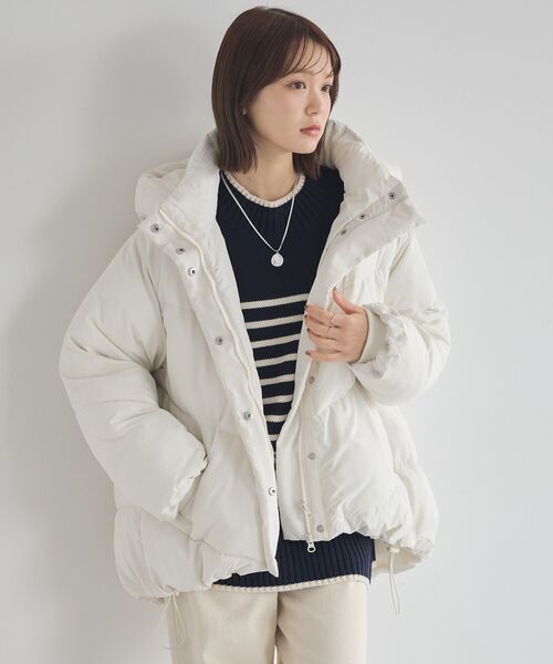 セール】【2025AW】2WAYパファーブルゾン（ダウンジャケット/コート