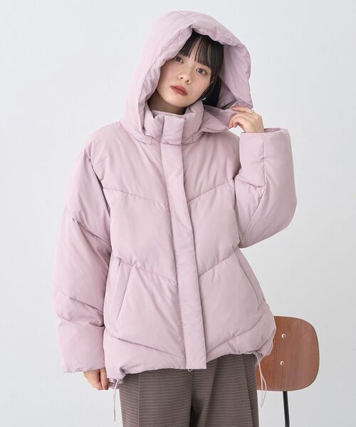 セール】【2025AW】2WAYパファーブルゾン（ダウンジャケット/コート