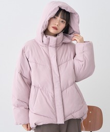 earth music&ecology | 【2025AW】2WAYパファーブルゾン(ダウンジャケット/コート)