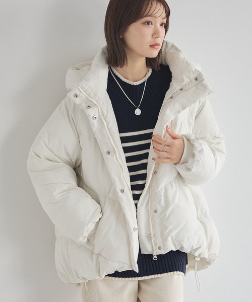 セール】【2025AW】2WAYパファーブルゾン（ダウンジャケット/コート