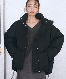 earth music&ecology | 【2025AW】2WAYパファーブルゾン(ダウンジャケット/コート)