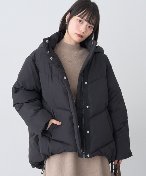 セール】【2025AW】2WAYパファーブルゾン（ダウンジャケット/コート
