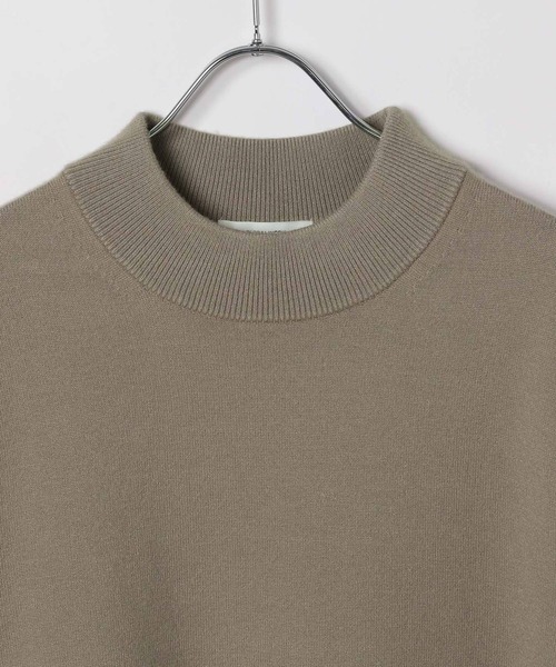 GLOBAL WORK(グローバルワーク)の「メルティモックネックプルオーバー/523900(ニット/セーター・メンズ・チャコールグレー/ブラック/アイボリー/グレイッシュベージュ・SMALL/MEDIUM/LARGE/X-LARGE)」の17枚目の写真