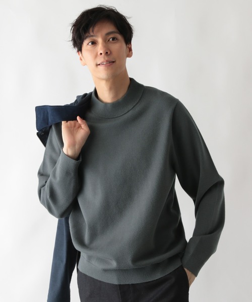 メル41904 セール】メルティモックネックプルオーバー/523900（ニット/セーター