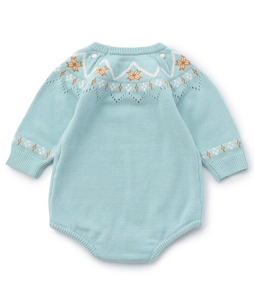 セール】ノルディックニットボディースーツ（ロンパース）｜apres les