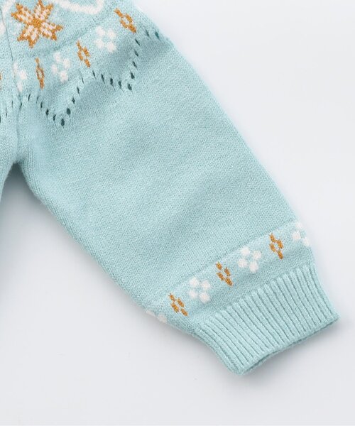 セール】ノルディックニットボディースーツ（ロンパース）｜apres les