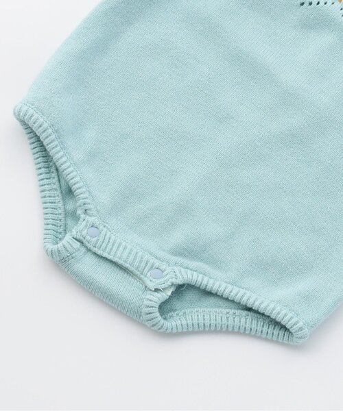 apres les cours(アプレレクール)の「ノルディックニットボディースーツ(ロンパース・キッズ・ピンク/ミント・70/80)」の17枚目の写真