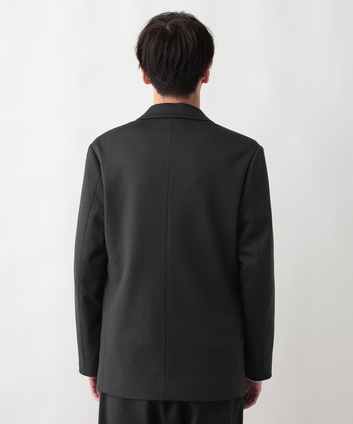 GLOBAL WORK（グローバルワーク）の「スマらくジャケット+WARM/577541（テーラードジャケット・メンズ・チャコールグレー/ネイビー・SMALL/MEDIUM/LARGE/X-LARGE/XX-LARGE/3XL/X-SMALL）」の16枚目の写真