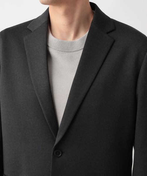 GLOBAL WORK（グローバルワーク）の「スマらくジャケット+WARM/577541（テーラードジャケット・メンズ・チャコールグレー/ネイビー・SMALL/MEDIUM/LARGE/X-LARGE/XX-LARGE/3XL/X-SMALL）」の9枚目の写真