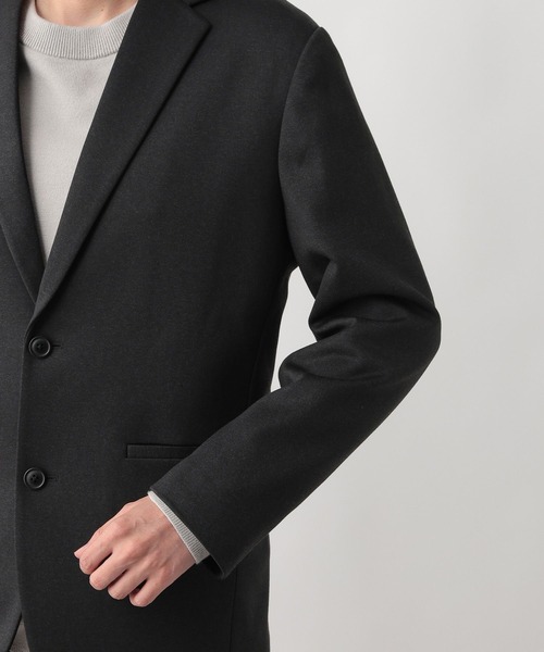 GLOBAL WORK（グローバルワーク）の「スマらくジャケット+WARM/577541（テーラードジャケット・メンズ・チャコールグレー/ネイビー・SMALL/MEDIUM/LARGE/X-LARGE/XX-LARGE/3XL/X-SMALL）」の10枚目の写真