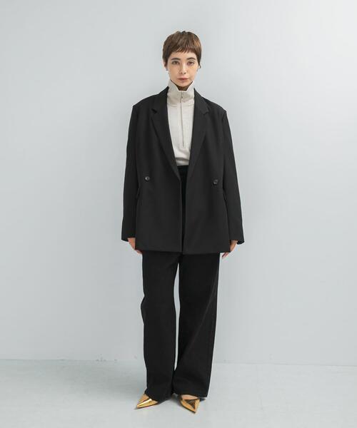 URBAN RESEARCH ROSSO WOMEN（アーバンリサーチ　ロッソ）の「YOLO　jacket（その他アウター・レディース・ブラック・FREE）」の2枚目の写真