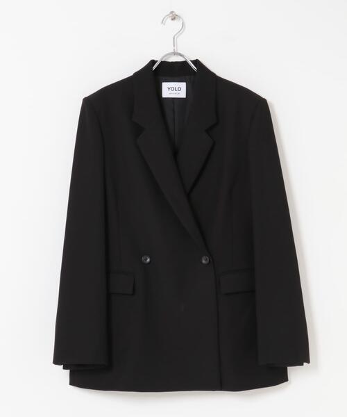 URBAN RESEARCH ROSSO WOMEN（アーバンリサーチ　ロッソ）の「YOLO　jacket（その他アウター・レディース・ブラック・FREE）」の6枚目の写真