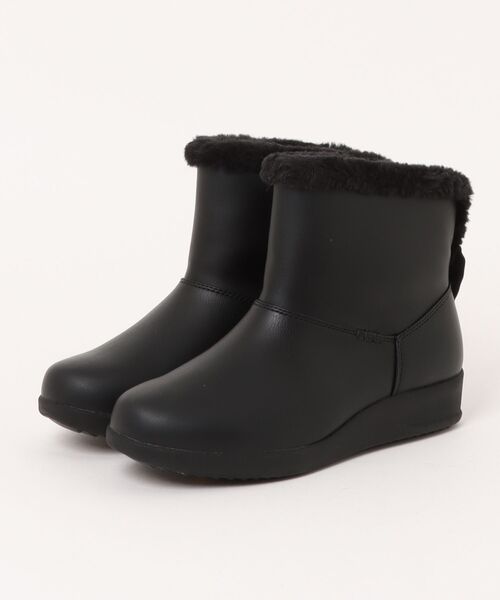 MoonStar（ムーンスター）の「【MoonStar／ムーンスター】EVE FGL112 ブーツ（ブーツ・レディース・ブラック/ブラック系/ベージュ・24.0cm/23.0cm/24.5cm/23.5cm）」の3枚目の写真