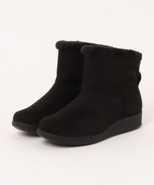 MoonStar（ムーンスター）の「【MoonStar／ムーンスター】EVE FGL112 ブーツ（ブーツ・レディース・ブラック/ブラック系/ベージュ・24.0cm/23.0cm/24.5cm/23.5cm）」の2枚目の写真