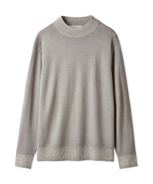 アウール モックネックニット AOURE Lサイズ ウォッシャブル