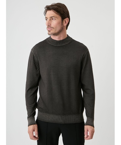 AOURE(アウール)の「NEVE モックネック(ニット/セーター・メンズ・ブルー/グレー/イエロー/ライトグレー・LARGE/MEDIUM/SMALL/X-LARGE)」の10枚目の写真