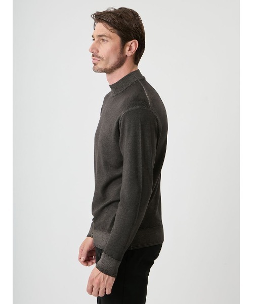 AOURE(アウール)の「NEVE モックネック(ニット/セーター・メンズ・ブルー/グレー/イエロー/ライトグレー・LARGE/MEDIUM/SMALL/X-LARGE)」の18枚目の写真