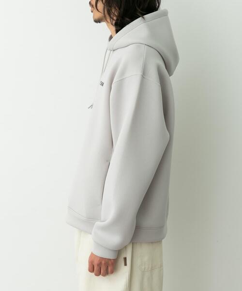 URBAN RESEARCH Sonny Label(アーバンリサーチサニーレーベル)の「カレッジプリントダンボールパーカー(パーカー・メンズ・ネイビー/チャコールグレー/グレー系その他・MEDIUM/LARGE)」の14枚目の写真