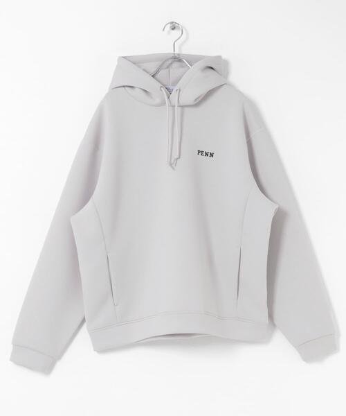 URBAN RESEARCH Sonny Label(アーバンリサーチサニーレーベル)の「カレッジプリントダンボールパーカー(パーカー・メンズ・ネイビー/チャコールグレー/グレー系その他・MEDIUM/LARGE)」の17枚目の写真