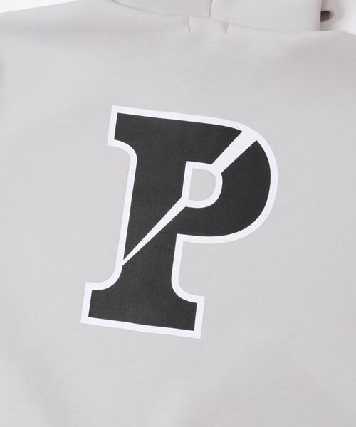 URBAN RESEARCH Sonny Label(アーバンリサーチサニーレーベル)の「カレッジプリントダンボールパーカー(パーカー・メンズ・ネイビー/チャコールグレー/グレー系その他・MEDIUM/LARGE)」の18枚目の写真