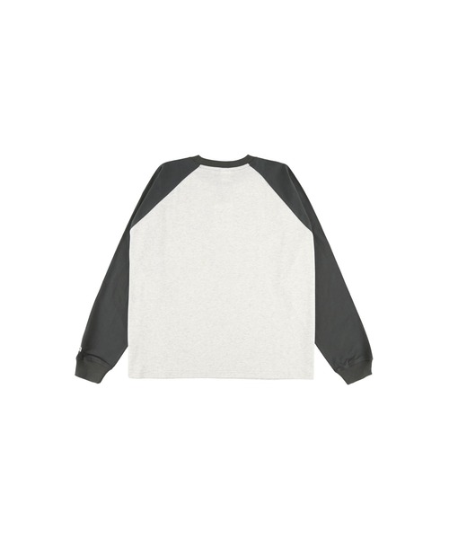 ALEXIA STAM（アリシアスタン）の「Wellness Raglan Sleeve Tee /ウェルネス ラグランロンT（Tシャツ/カットソー・レディース・グレー/ホワイト・FREE）」の17枚目の写真
