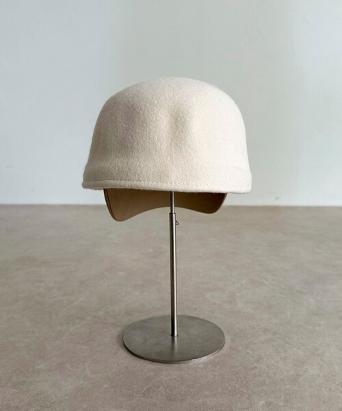 fredy emue（フレディエミュ）の「フェルトコンビキャップ（キャップ・レディース・キナリ/ブラック・FREE）」の8枚目の写真