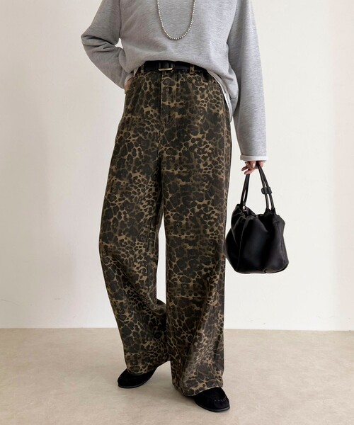 セール】コットンツイルストレートパンツ（その他パンツ）｜fredy emue