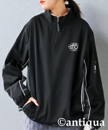 【STCH】ハーフジップトップス