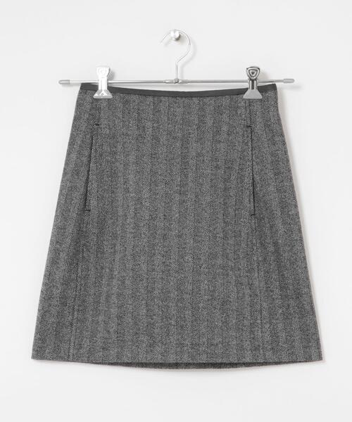 SENSE OF PLACE by URBAN RESEARCH（センスオブプレイスバイアーバンリサーチ）の「ジャージーメルトンミニスカート（スカート・レディース・ブラウン系その他/ブラック系その他・SMALL/MEDIUM）」の18枚目の写真