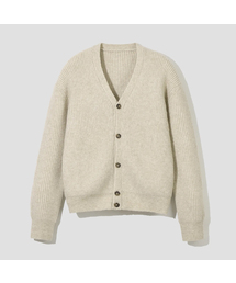AGOD（エージーオーディー）の「Hairy Golji Knit Cardigan [Oatmeal]（ニット/セーター・メンズ）」