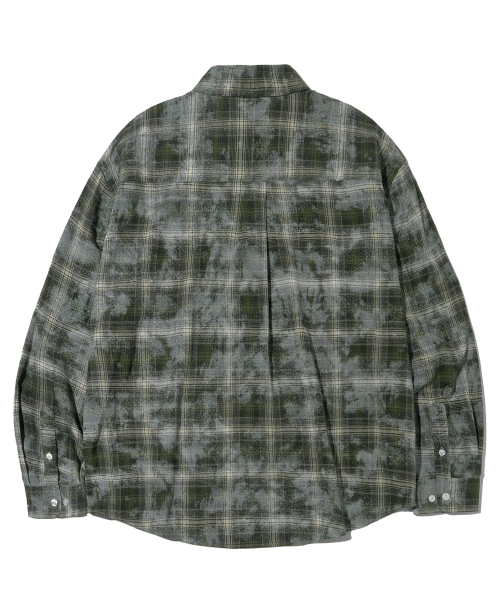 F.ILLUMINATE(フィルミネイト)の「ダイダチェックシャツ-カーキ(シャツ/ブラウス・レディース・その他・SMALL/MEDIUM/LARGE)」の2枚目の写真