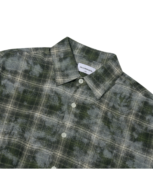 F.ILLUMINATE(フィルミネイト)の「ダイダチェックシャツ-カーキ(シャツ/ブラウス・レディース・その他・SMALL/MEDIUM/LARGE)」の7枚目の写真