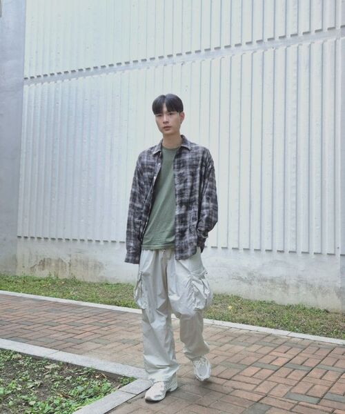 F.ILLUMINATE(フィルミネイト)の「ダイダチェックシャツ-カーキ(シャツ/ブラウス・レディース・その他・SMALL/MEDIUM/LARGE)」の11枚目の写真