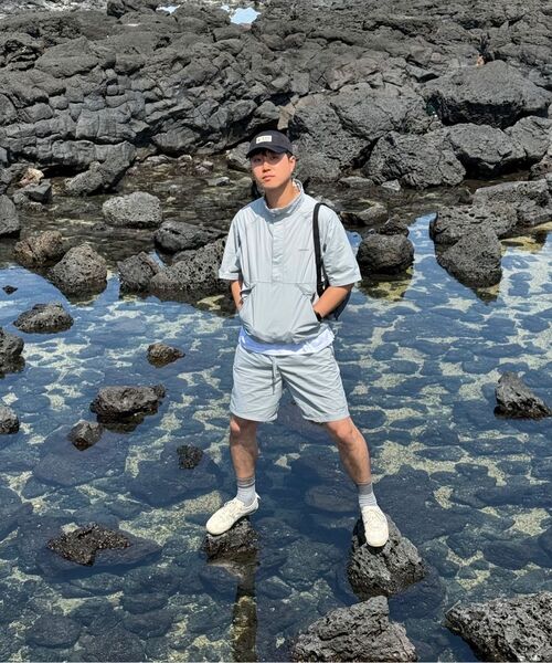 Wacky WiLLy(ワッキーウィリー)の「ハーフスリーブアノラックジャンパーグレー(ナイロンジャケット・レディース・その他・SMALL/MEDIUM/LARGE/X-LARGE)」の10枚目の写真
