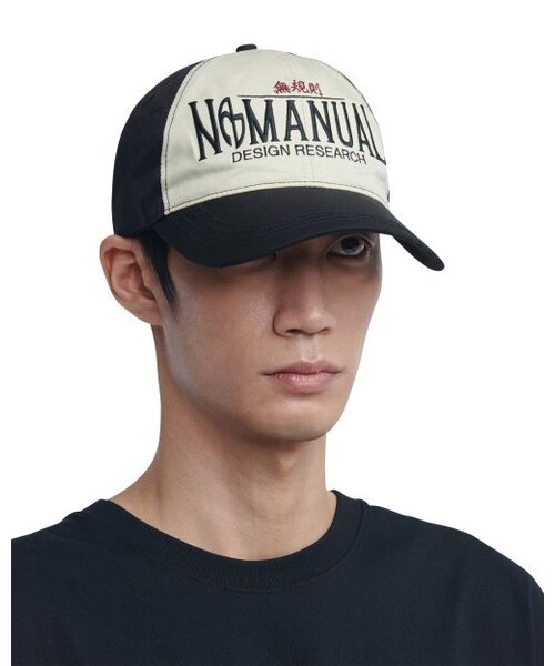 NOMANUAL(NOMANUAL)の「2C TRUCKER BALL CAP - BLACK(キャップ・レディース・その他・FREE)」の4枚目の写真