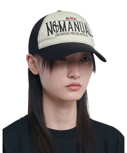 NOMANUAL(NOMANUAL)の「2C TRUCKER BALL CAP - BLACK(キャップ・レディース・その他・FREE)」の6枚目の写真