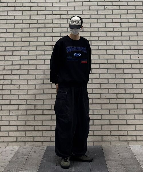 NOMANUAL(NOMANUAL)の「2C TRUCKER BALL CAP - BLACK(キャップ・レディース・その他・FREE)」の15枚目の写真